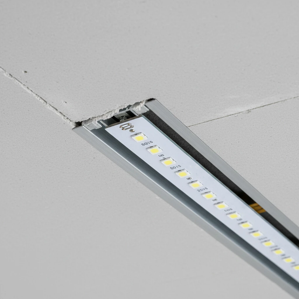 Da li ugradna rasveta greje plafon Gipsarski radovi GIPS I TIŠINA