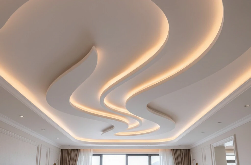 Dekorativni plafoni Gipsarski radovi GIPS I TIŠINA