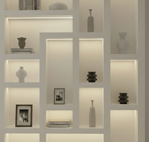 Police od gipsa Gipsarski radovi GIPS i TIŠINA