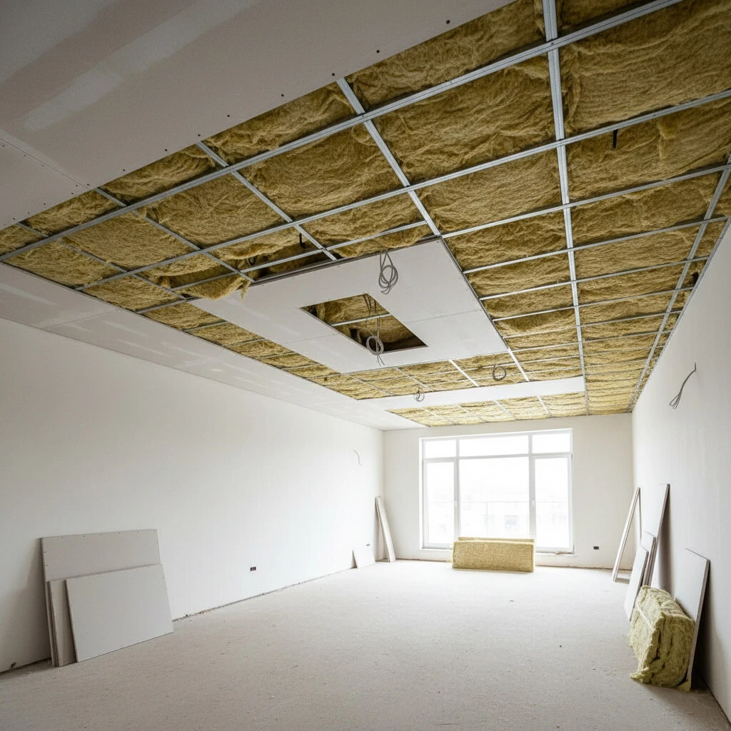 Spušteni plafoni Gipsarski radovi GIPS I TIŠINA