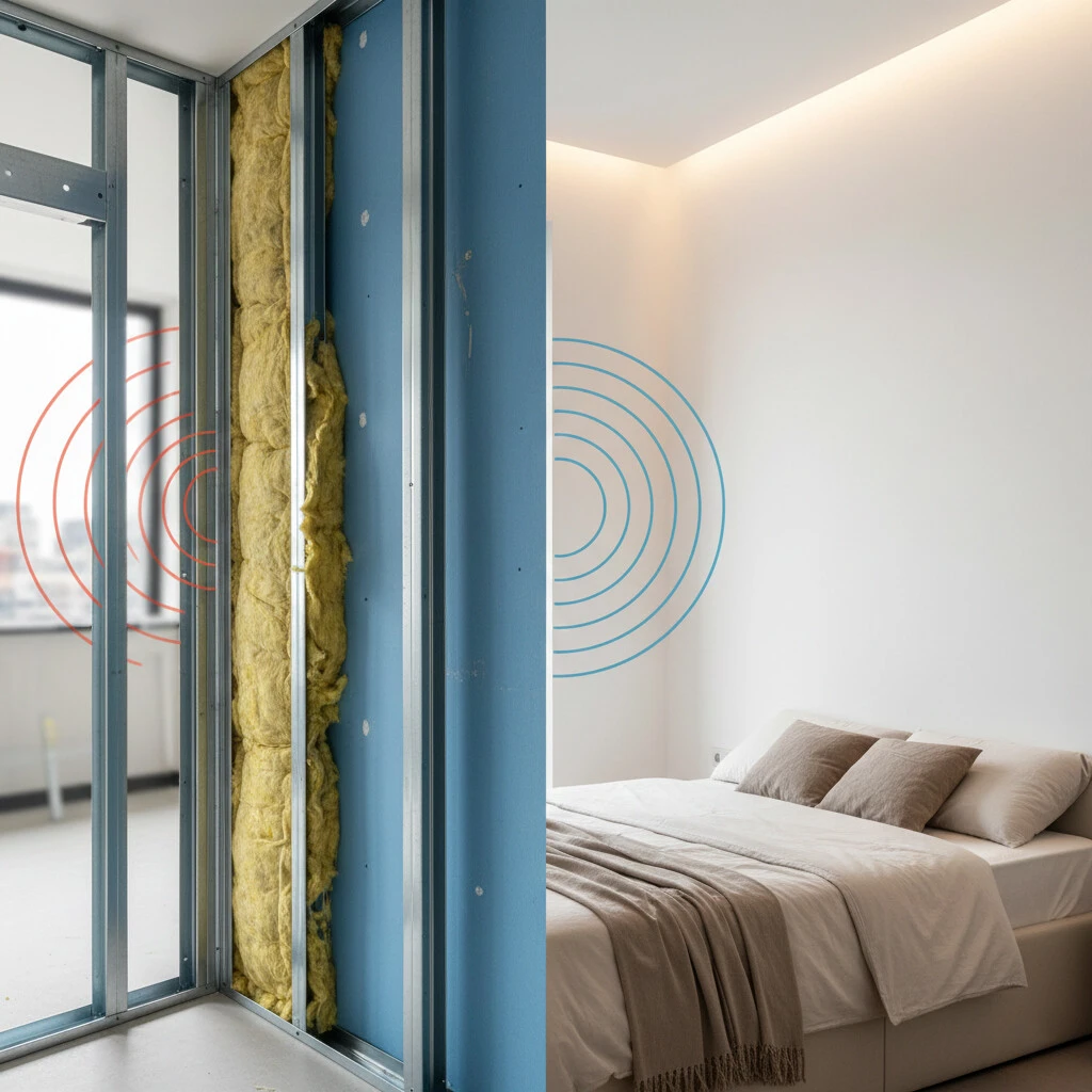 Ugradnja akustičnih sistema i mineralne vune Gipsarski radovi GIPS I TIŠINA2